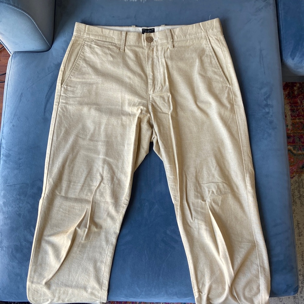 J. Crew cotton 770 strait fit pants